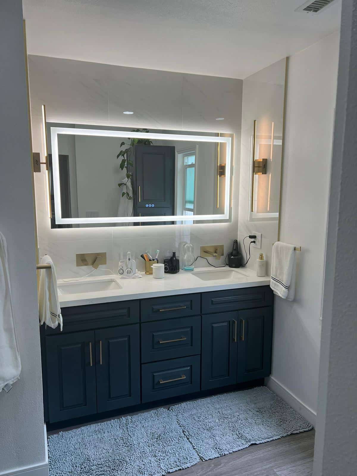 Interior finish work on an ADU build by US LA Home Remodeling Inc in Los Angeles